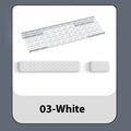 Double sided keyboard and mouse pad with memory foam wrist rest and wrist strap accessories
