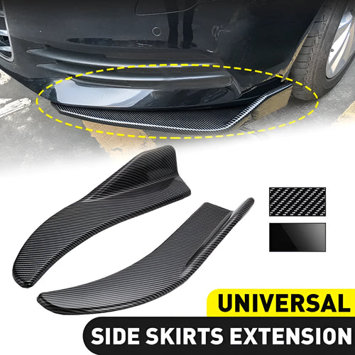 Front and rear car deflector for General Motors vehicles in ABS plastic with screw installation