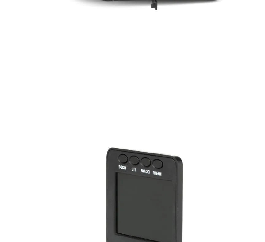 Black HD driving recorder with 120° wide-angle lens and 3MP sensor mounted on car windshield