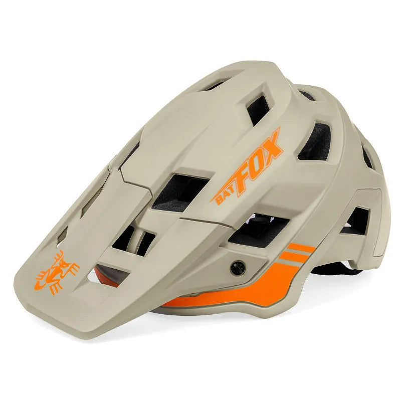 Mountain bike cross-country skateboarding helmet in black with PC EPS construction