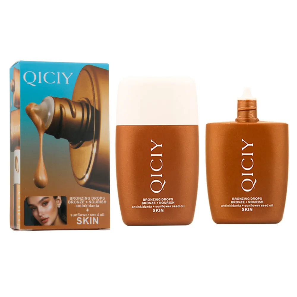 30ML contouring liquid bottle for face and body brightening with four colour options