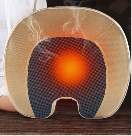 Health moxibustion device made of high elastic sponge with seven or more holes for home wellness use