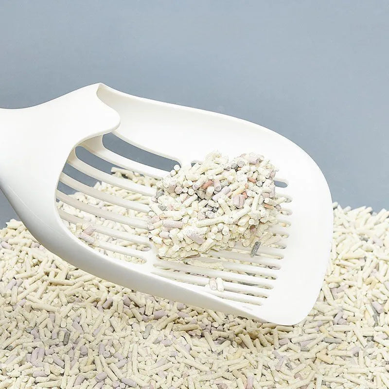 Large cat litter shovel for tofu cat litter, plastic scoop for pet cleaning, 1pcs or 2pcs option