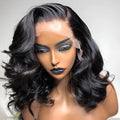 European American women long curly wig high temperature wire middle part long bangs 10-26 inch