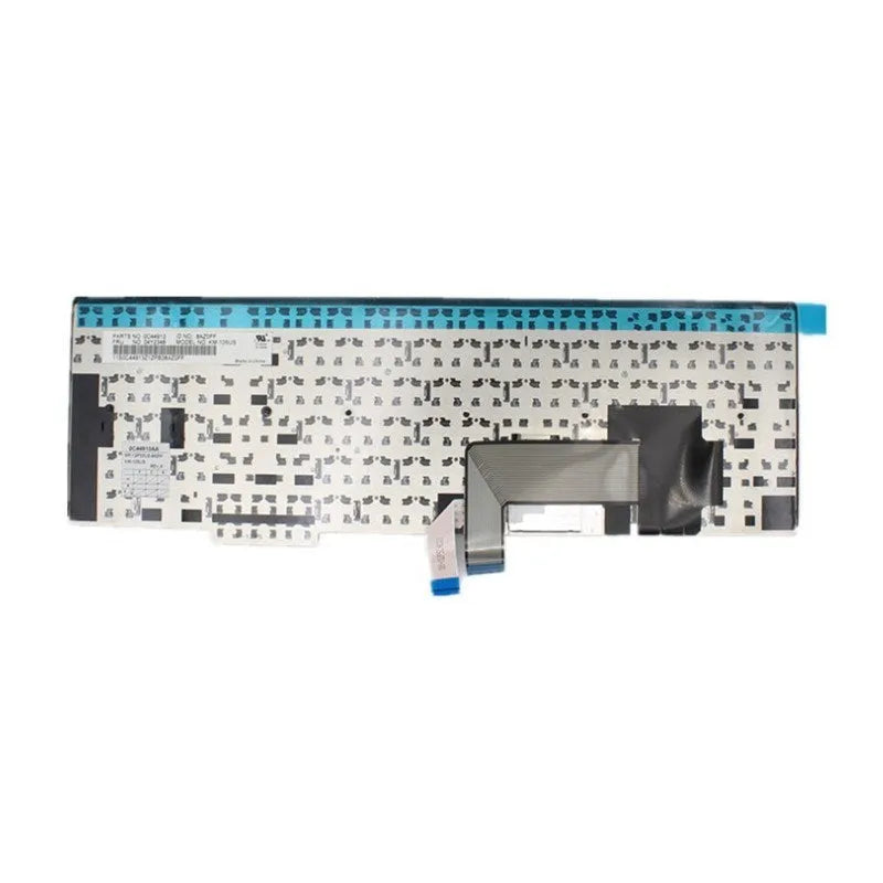 Black USB wired replacement keyboard for Lenovo E531 laptop