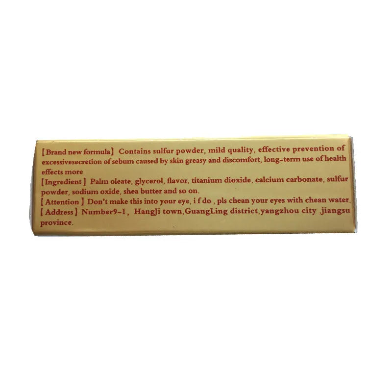 YIGANERJING Sulfur Soap bar with Dead Sea minerals olive oil and aloe vera