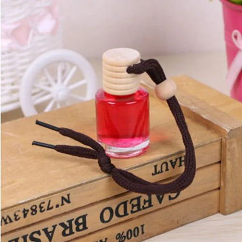 Car air freshener glass bottle hanging ornament in 55g net content