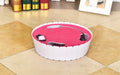Automatic rotating mouse cat teaser toy with remote control in green colour on carpet