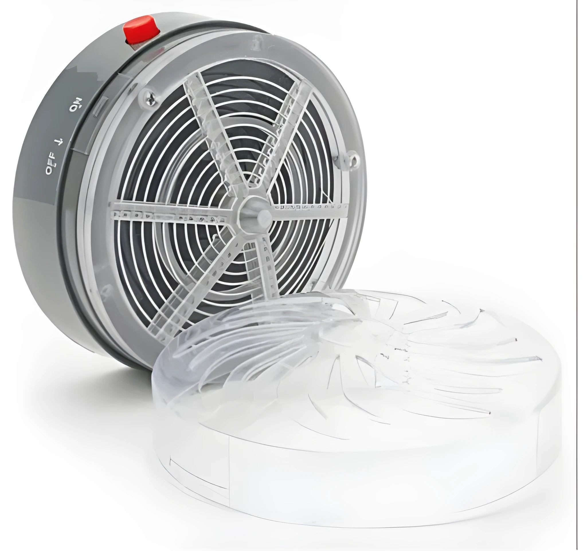 Home solar mosquito killer, plastic circle design with blue light, L10 x H10 x D5cm