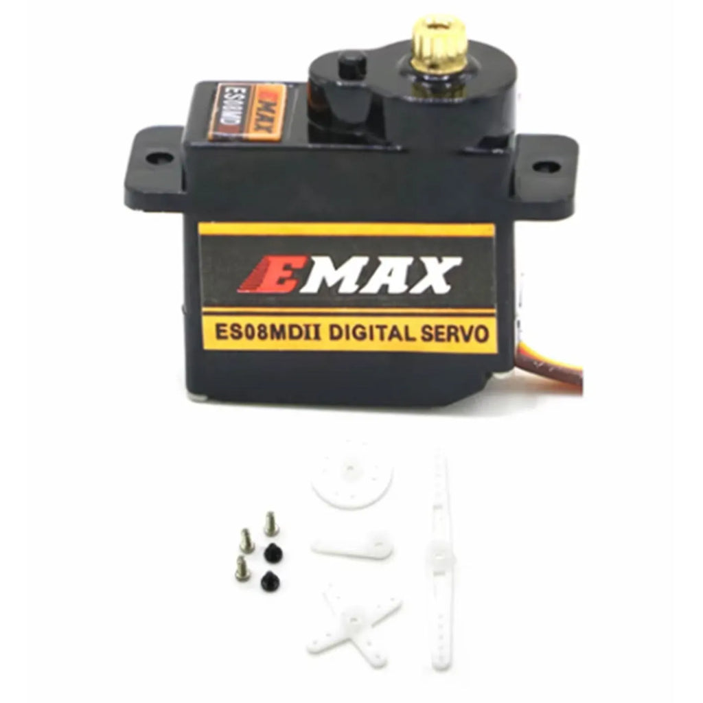 ES08MA metal gear miniature steering servo motor 32x11.5x24mm with 25cm wire