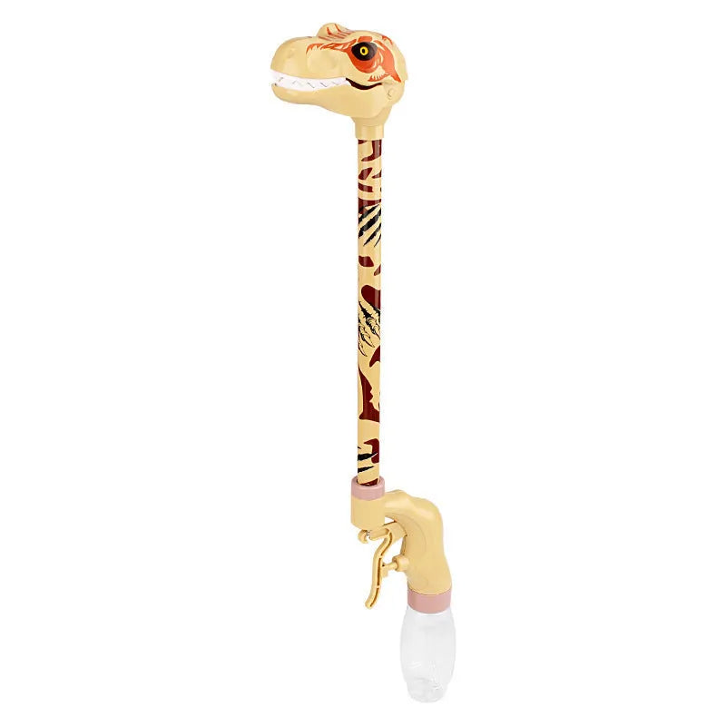 50cm long-necked dinosaur water gun in soft foam for kids, available in six colour styles
