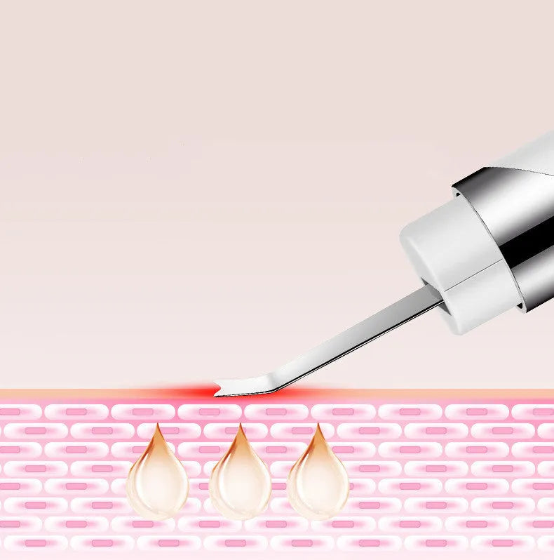 White bottle of blackhead remover pore cleaner for face, designed to remove grease, acne, and dead skin