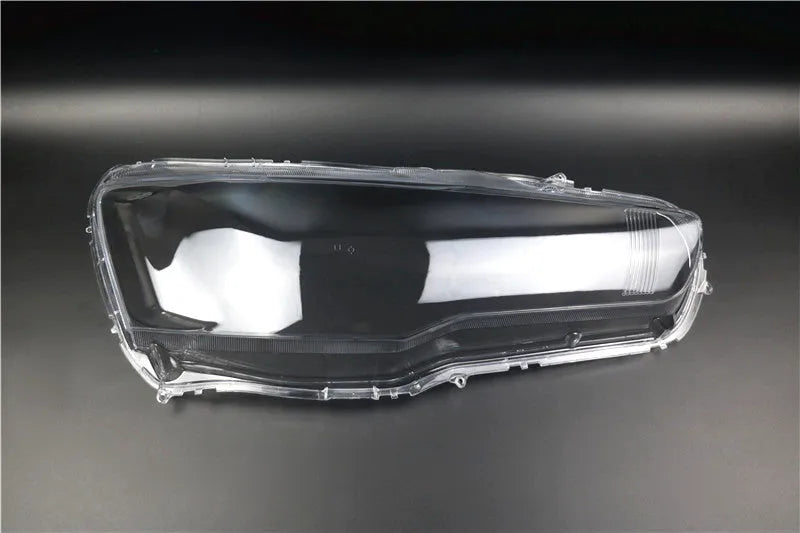 Transparent plastic headlight housing cover for car lighting protection