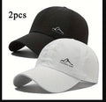 Korean style summer baseball cap in army green with adjustable strap and dome crown.