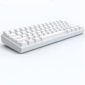 Bluetooth mechanical keyboard with wireless USB, multimedia keys, ergonomic support, black or white, Gateron Kailh BOX Cherry switches