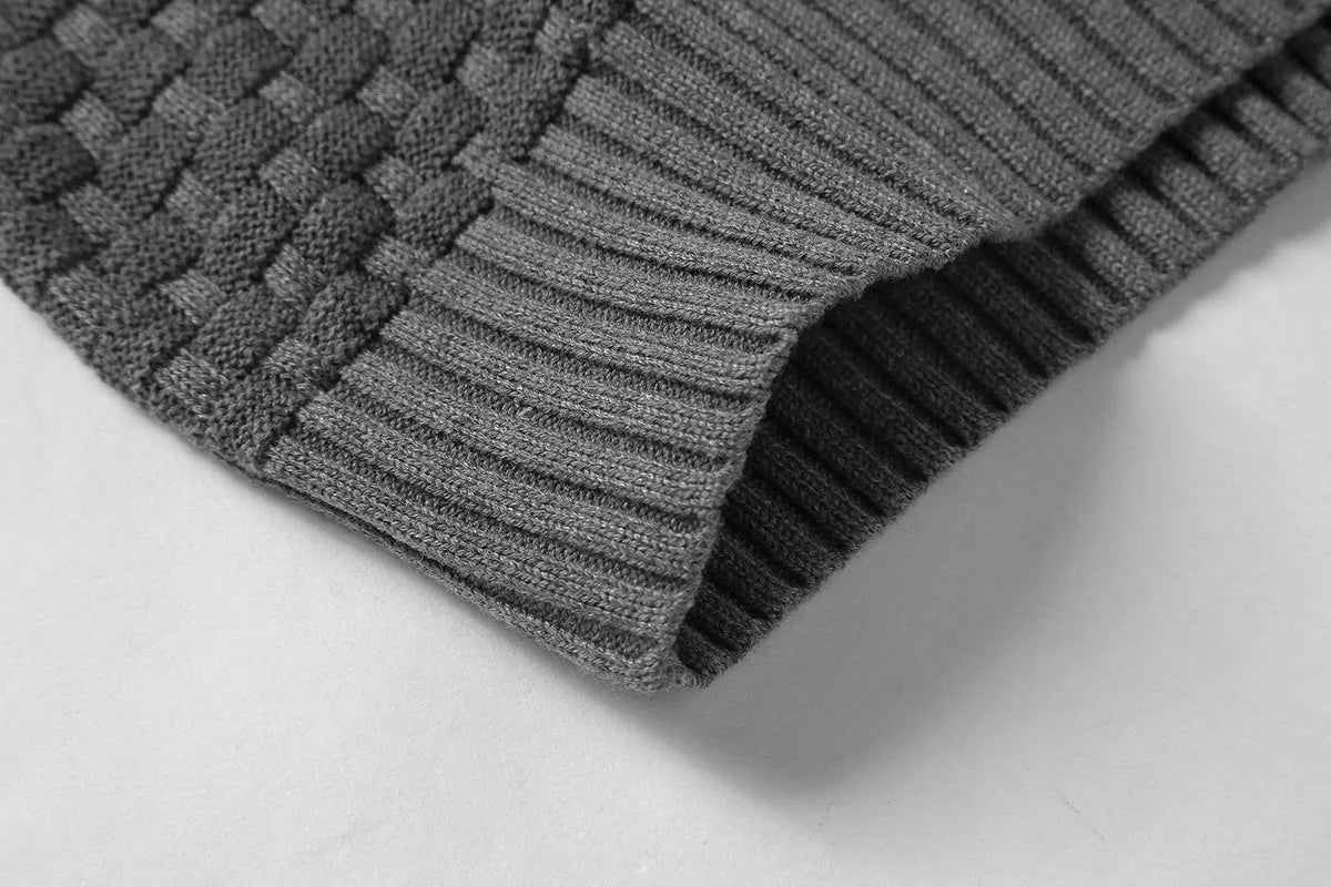 Men's black cotton-polyester hooded sweatshirt on a hanger, showing the front and hood.