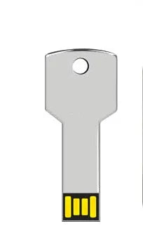 Custom logo USB flash drive with choice of memory capacity and optional tin box packaging