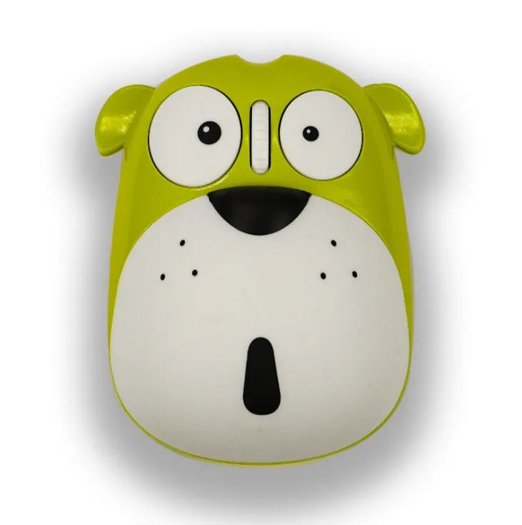 Silent optical mouse 2.4G wireless charging panda mouse cartoon animal cute mouse in white colour