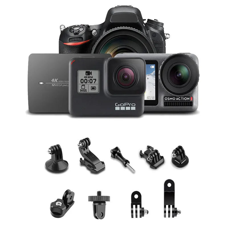 Bluetooth selfie stick with tripod base extended to mid-length with smartphone attached