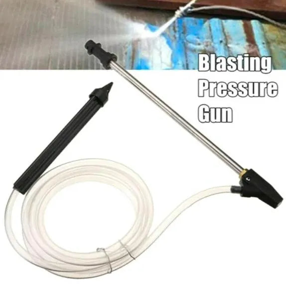 Ceramic derusting nozzle with stainless steel handle for Karcher K series pressure washers