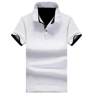Men's casual fashion stand collar polo shirt in 100% cotton short sleeve design available in multiple colours