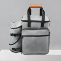 Plain pattern dog travel bag made from Oxford fabric with 6-7 litre capacity
