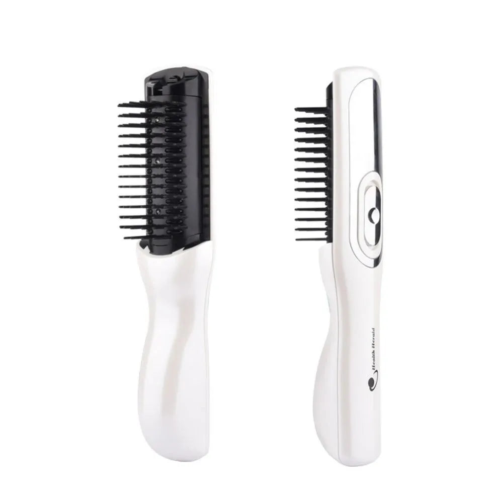 Portable electric head massage comb with infrared and vibration functions for hair growth and scalp care