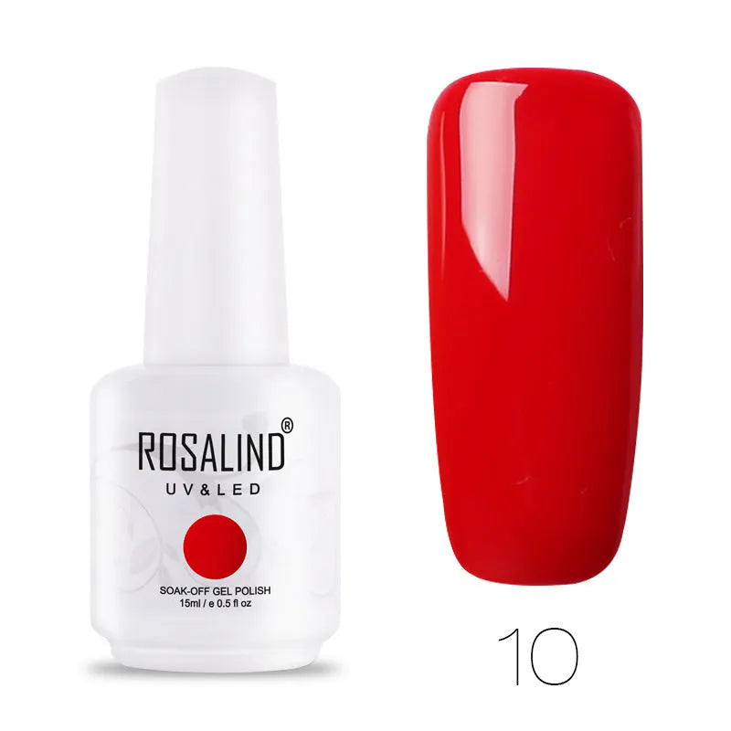ROSALIND 15ml gel colour phototherapy glue bottle in selected hotting colour shade