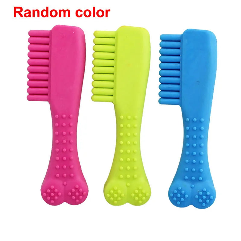 Biting resistant pet chew toy in environmental TPR with surface particles, random colour, styles #1 to #9