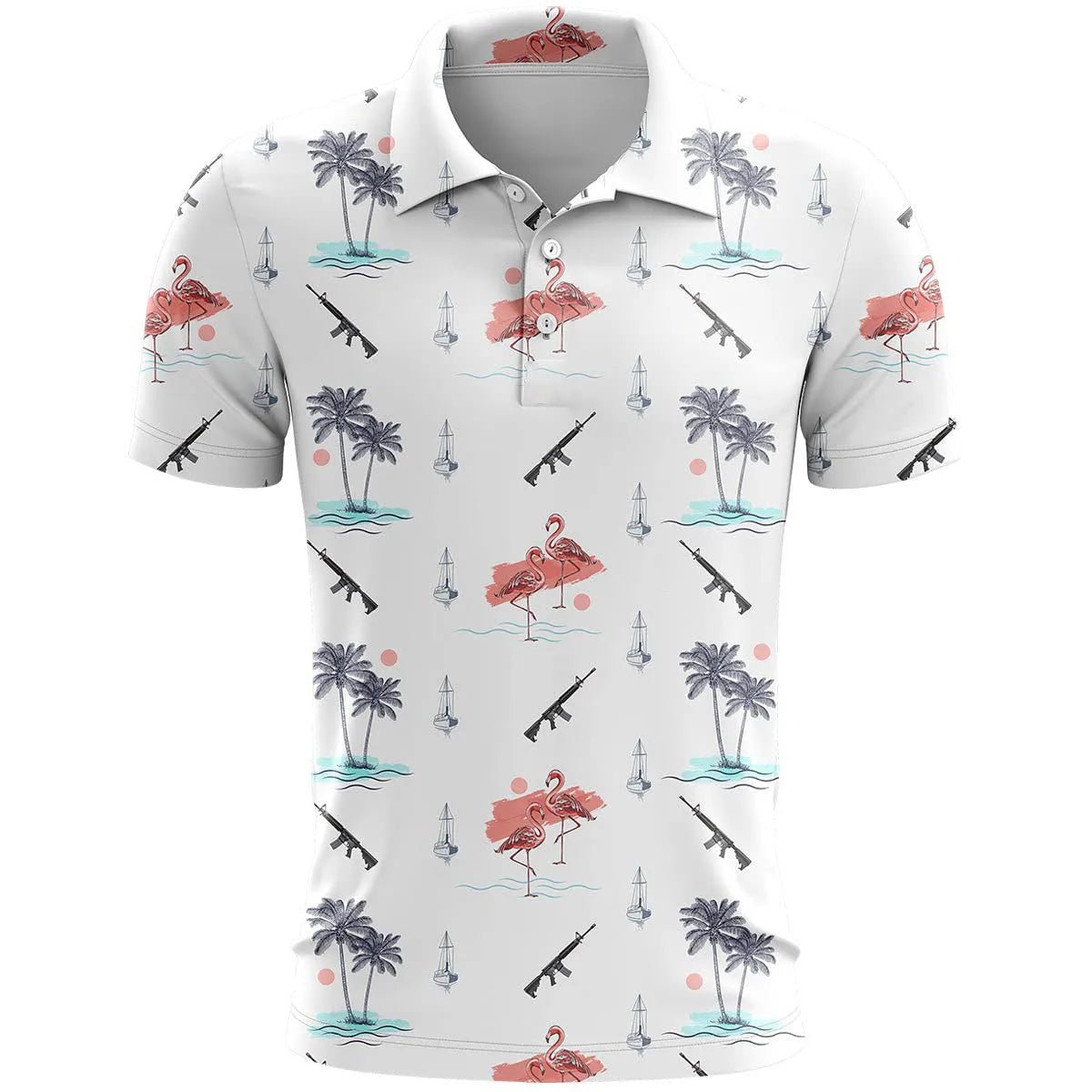 Loose fit short sleeve sports top with 3D printed pattern, made from bird eye polyester cloth.