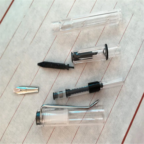 Art Word Parallel Pen with ceramic shell and six iridium nib sizes for Gothic calligraphy