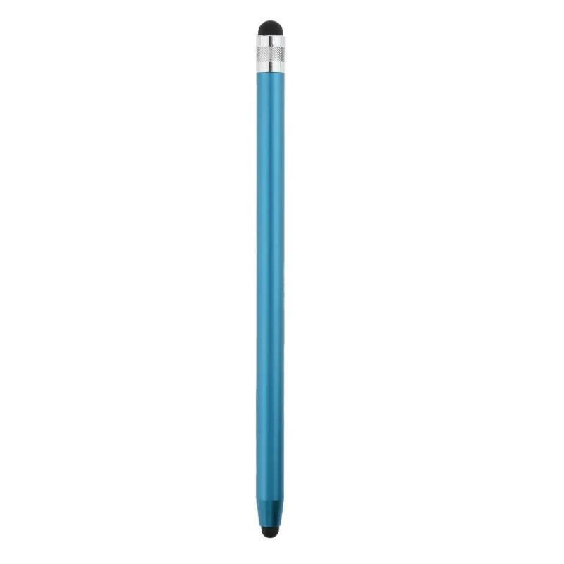 WK128 metal painting pen with dual conductive silicone tips for touch screen drawing