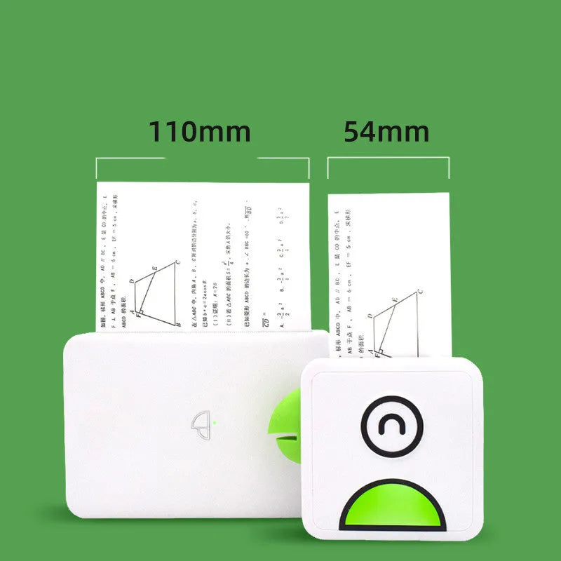Pack of three thermal paper rolls in ten-year paper specification, 110mm wide with adhesive backing