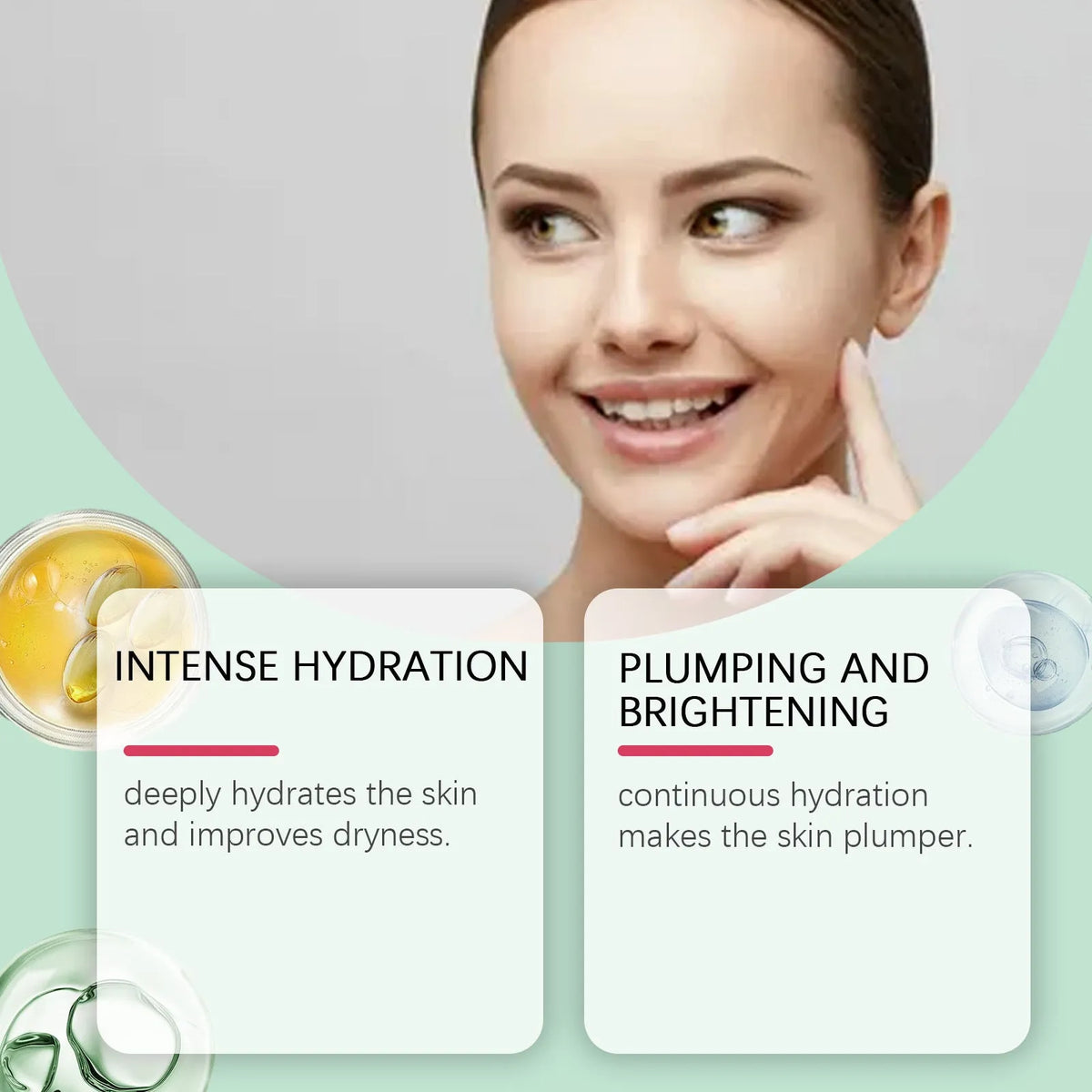 Retinol hydrating facial sheet mask on packaging