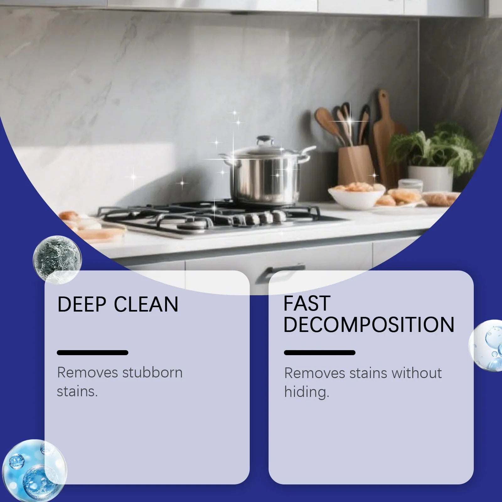 237ml decontamination gel bottle with sodium hypochlorite formula for kitchen and bathroom cleaning