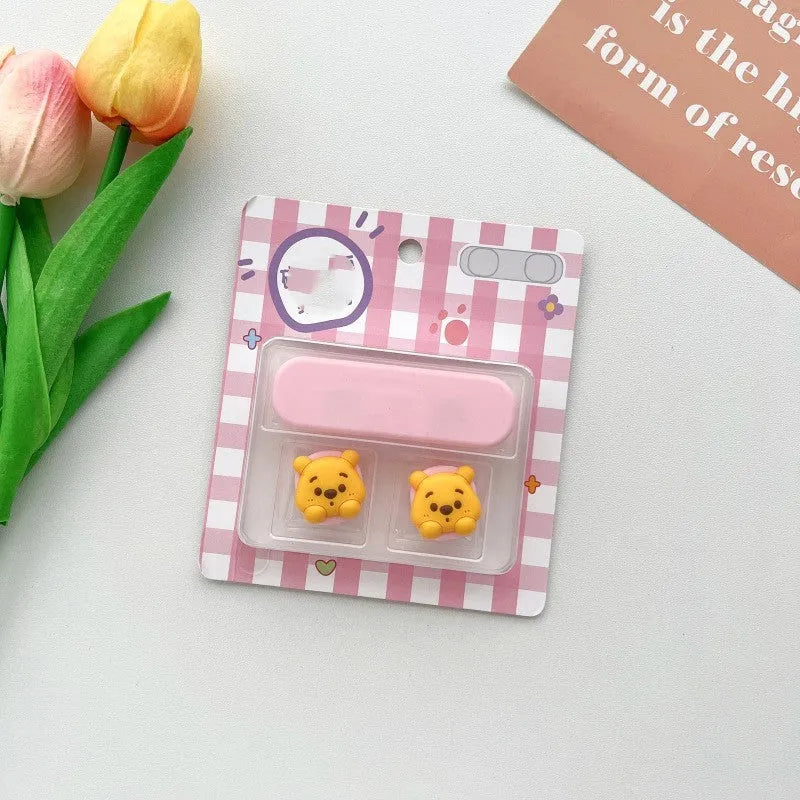 Cartoon magnetic cable fixer for desktop with colourful design and plastic construction