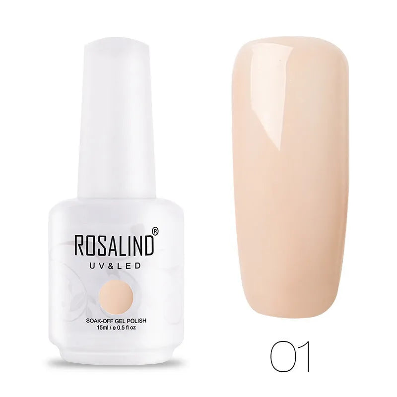 ROSALIND 15ml gel colour phototherapy glue bottle in selected hotting colour shade