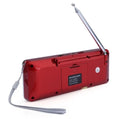 Hot L-288AMBT black portable AM FM radio Bluetooth speaker with LCD screen and control buttons
