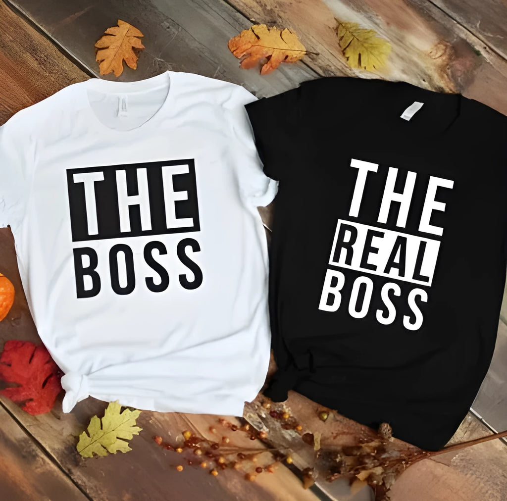 Men's loose fit round neck T-shirt with a printed design on the front, short sleeves.
