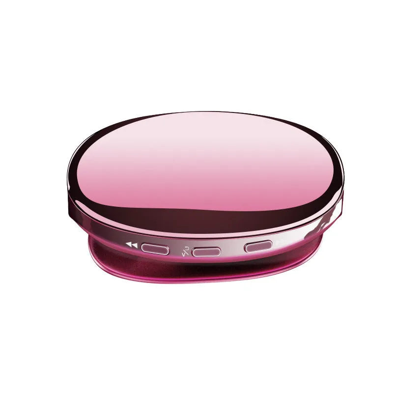 Bluetooth MP4 music player in black, blue or rose gold with OLED screen displaying music interface