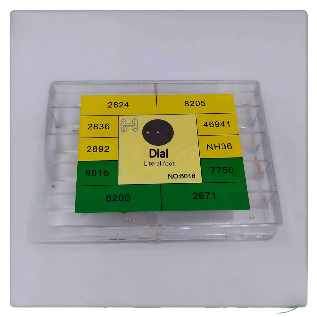 Aluminium watch dial literal foot holder, 30g watch repair accessory for paste and machine fitting
