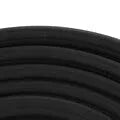 Black rubber sliding door seal strip for Toyota Hiace High Roof, 5 metres long.
