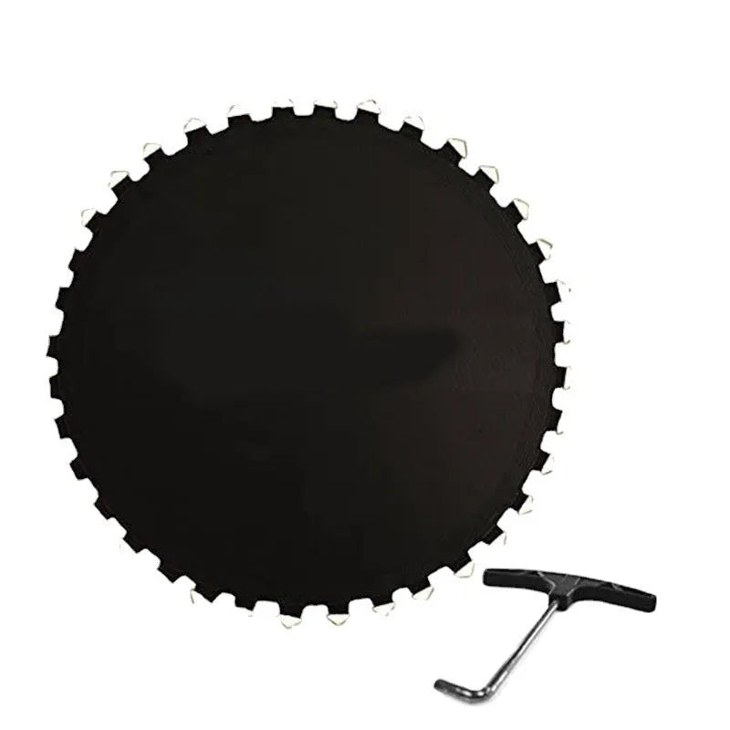 Round trampoline elastic bungee fabric cover in PP material for 6FT to 16FT trampolines