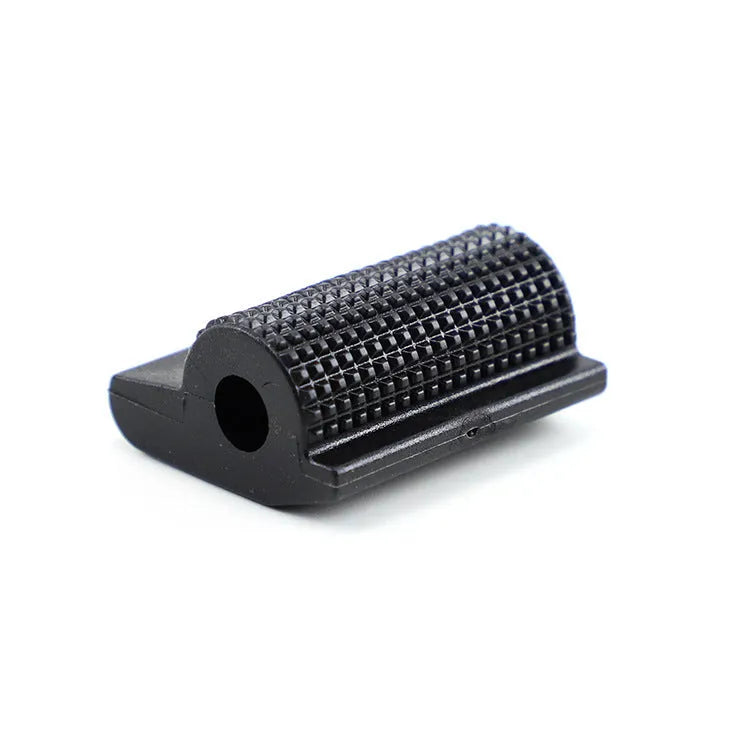 Motorcycle gearshift sleeve in rubber, fits 18mm round gear rod head, available in six colours