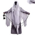 Halloween costume robe made of 98% polyester in colour FF265, one size, ghost horror theme for party or cosplay