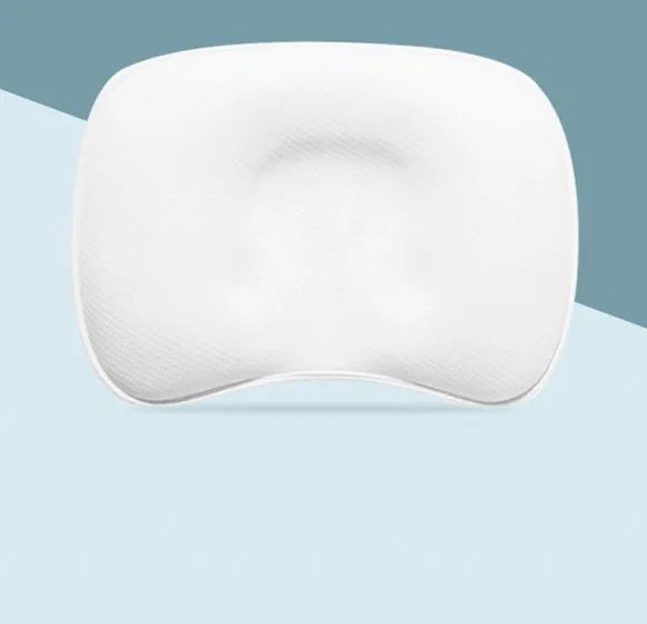 Sunveno corn fibre baby head shaping pillow groove shape 31x23 cm blue