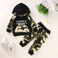 Cotton boys clothing set in green for infants 1-3 years old sizes 70-110cm