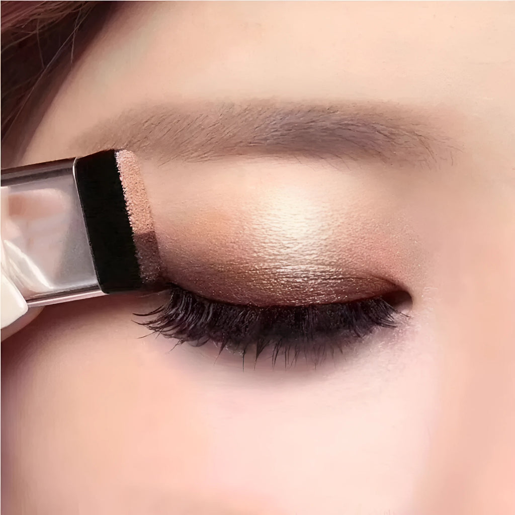 LAIKOU Double Color Eye Shadow Makeup Palette with shimmer and matte finishes