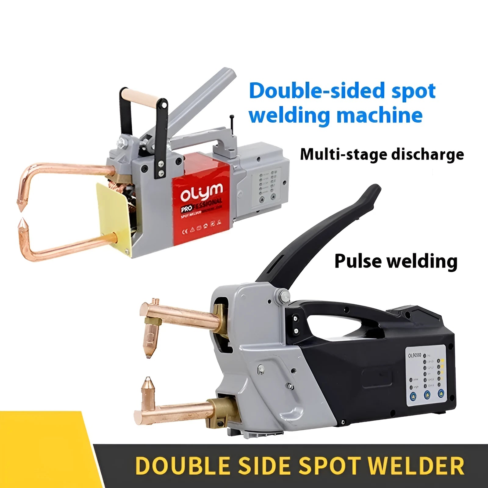 OL8000 double-sided spot welder butt welding machine with manual control interface