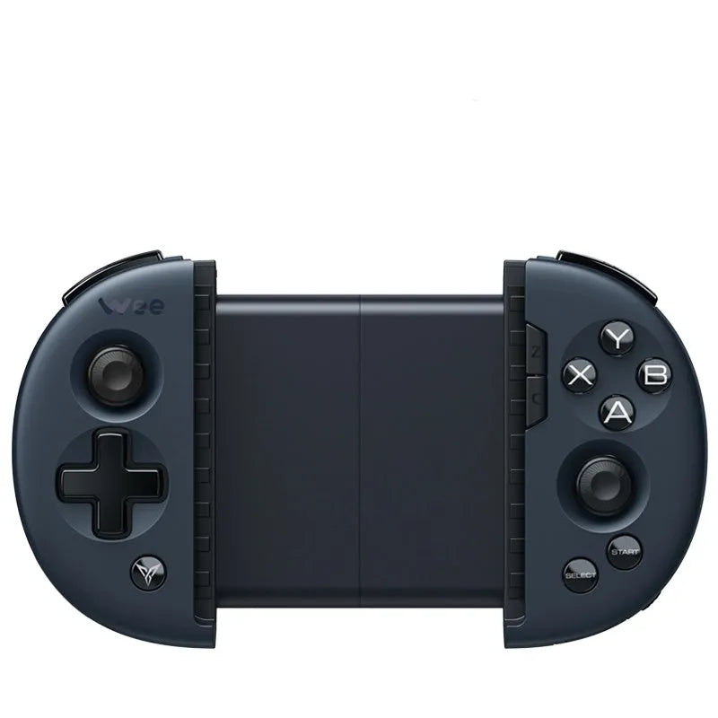 Feizhi Wee 2T mobile game controller with stretch handle in midnight blue or orange